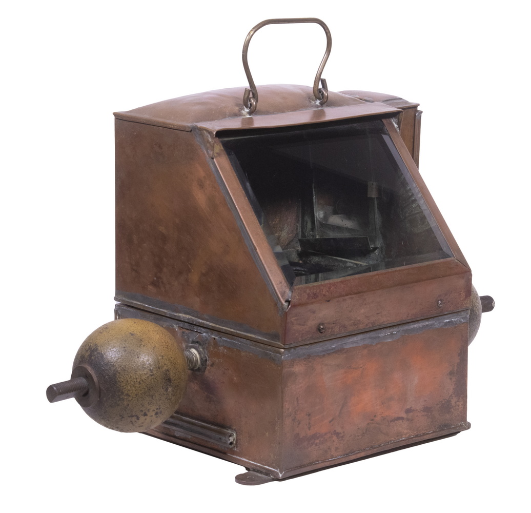 ANTIQUE LIFEBOAT PORTABLE COMPASS