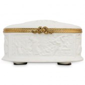 ANTIQUE LIMOGES BISQUE PORCELA