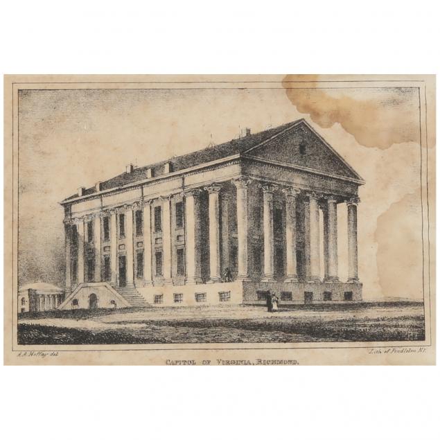 ANTIQUE LITHOGRAPH OF THE