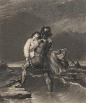 Antique lithograph, Peter Fred