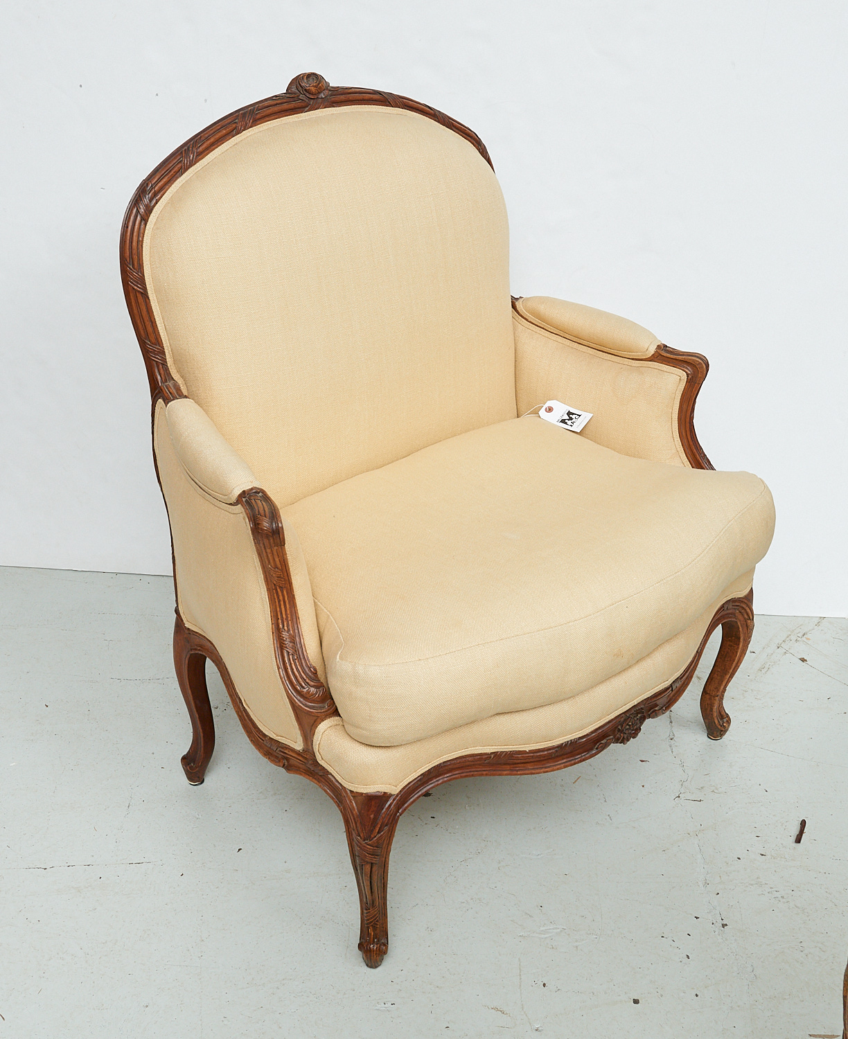 ANTIQUE LOUIS XV STYLE CARVED