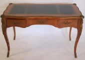 ANTIQUE LOUIS XV STYLE LEATHER