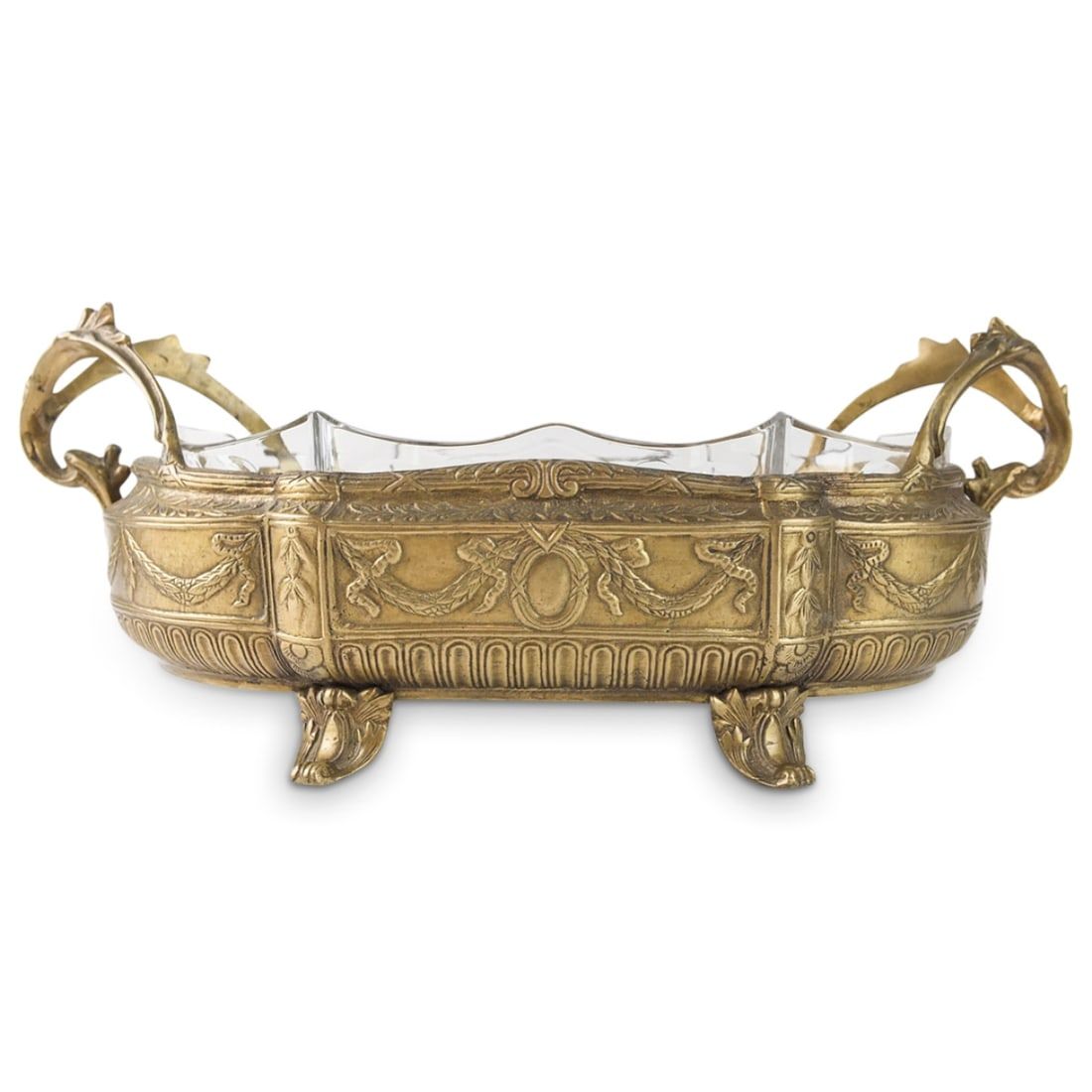 ANTIQUE LOUIS XVI STYLE GILT BRONZE