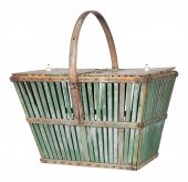 ANTIQUE LOUISIANA PICNIC BASKE