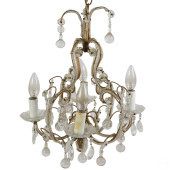 ANTIQUE MACARONI GLASS BEADED