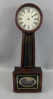 ANTIQUE MAHOGANY BANJO CLOCK19