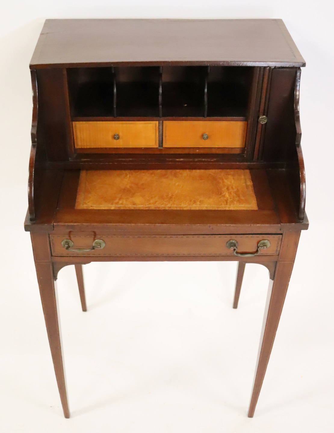 ANTIQUE MAHOGANY CAMPAIGN STYLE
