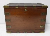 ANTIQUE MAHOGANY CAMPAIGN STYL