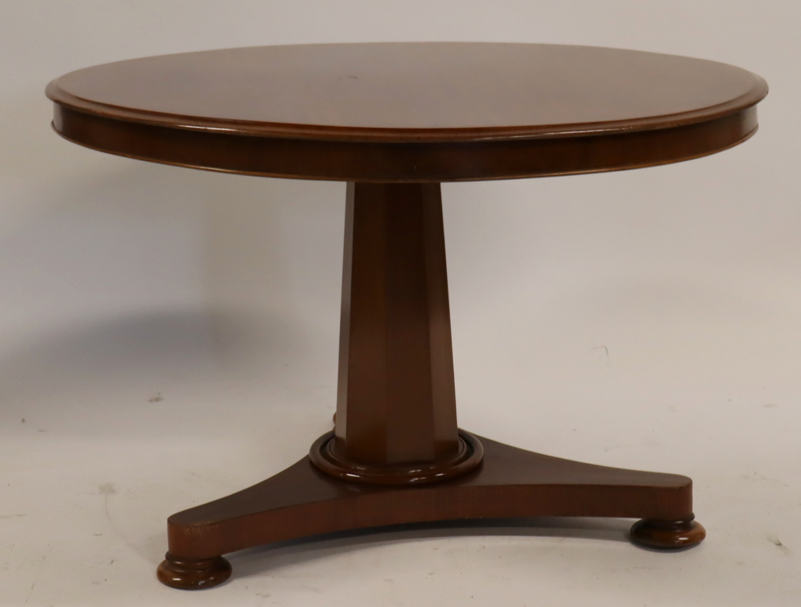 ANTIQUE MAHOGANY EMPIRE SYLE TILT