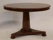 ANTIQUE MAHOGANY EMPIRE SYLE T