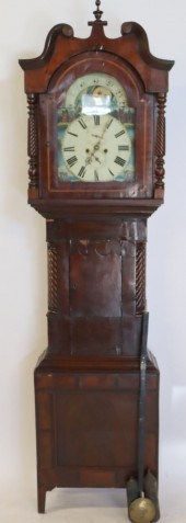 ANTIQUE MAHOGANY GRANDFATHER C