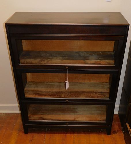 ANTIQUE MAHOGANY STACK