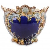 ANTIQUE MAJOLICA GLAZE POTTERY
