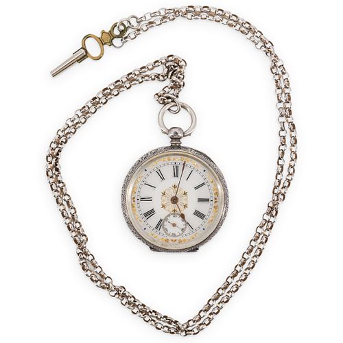 ANTIQUE MANUEL WINDER SIVER