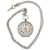 ANTIQUE MANUEL WINDER SIVER PO