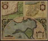 ANTIQUE MAP CADIZ CARPENTANIA