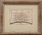 ANTIQUE MAP OF NEW ORLEANSAnti