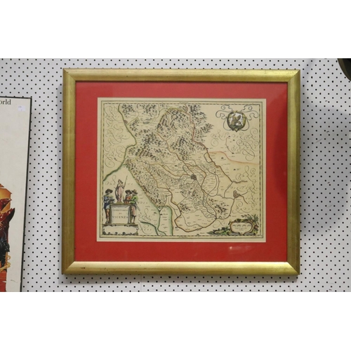 Antique map of Territorio