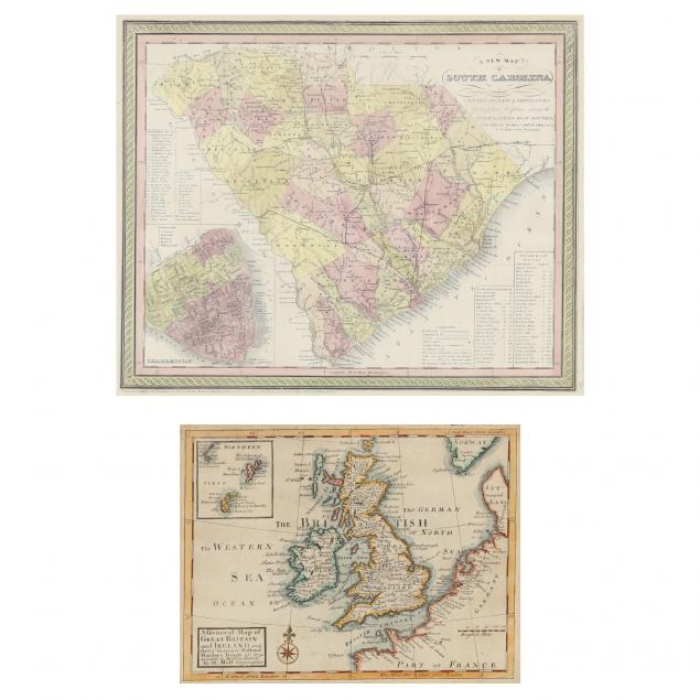 ANTIQUE MAPS OF THE BRITISH ISLES