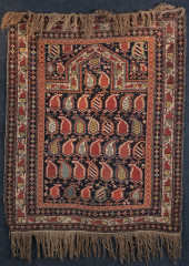 ANTIQUE MARSALI SHIRVAN RUG -