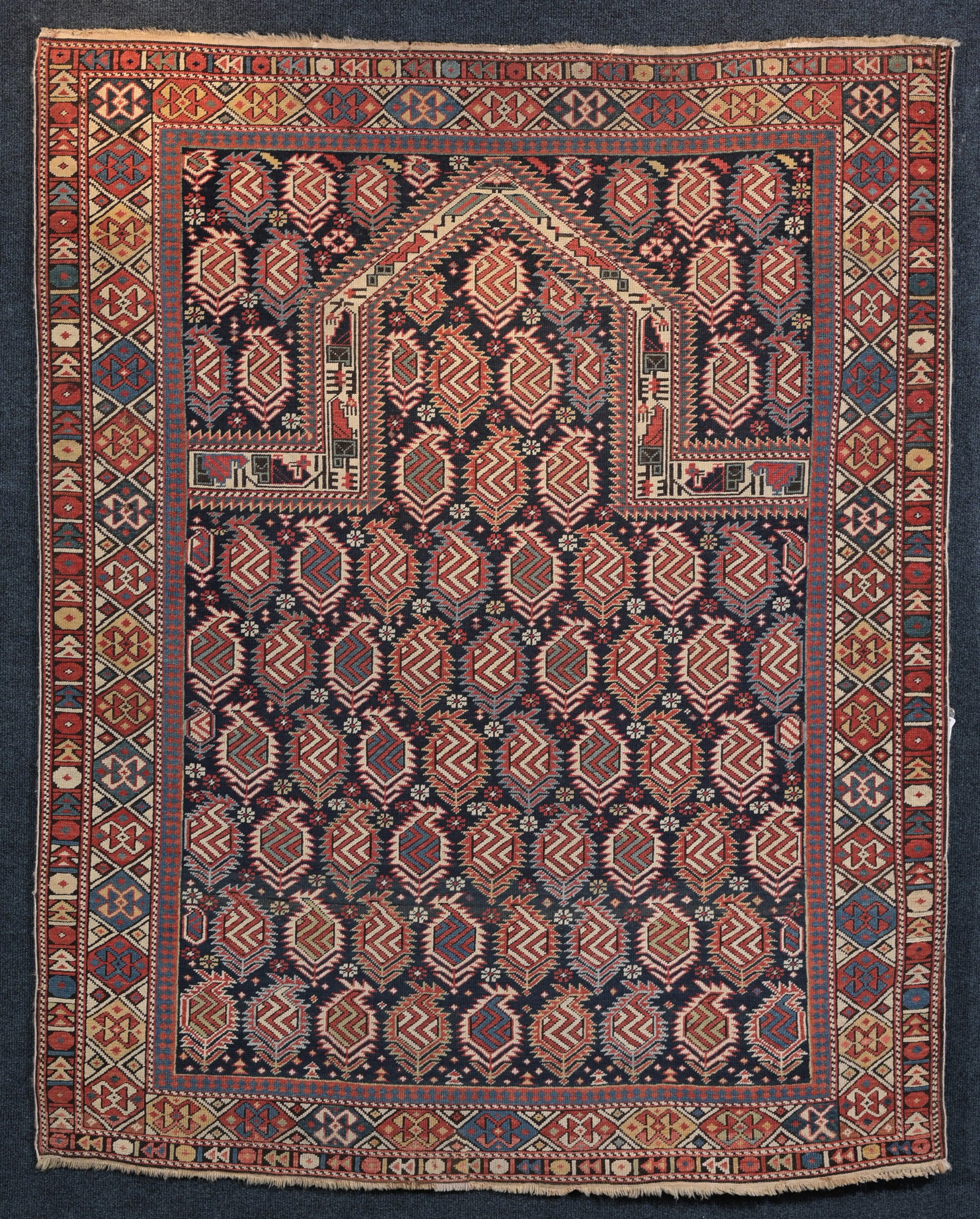 ANTIQUE MARSALI SHIRVAN RUG -