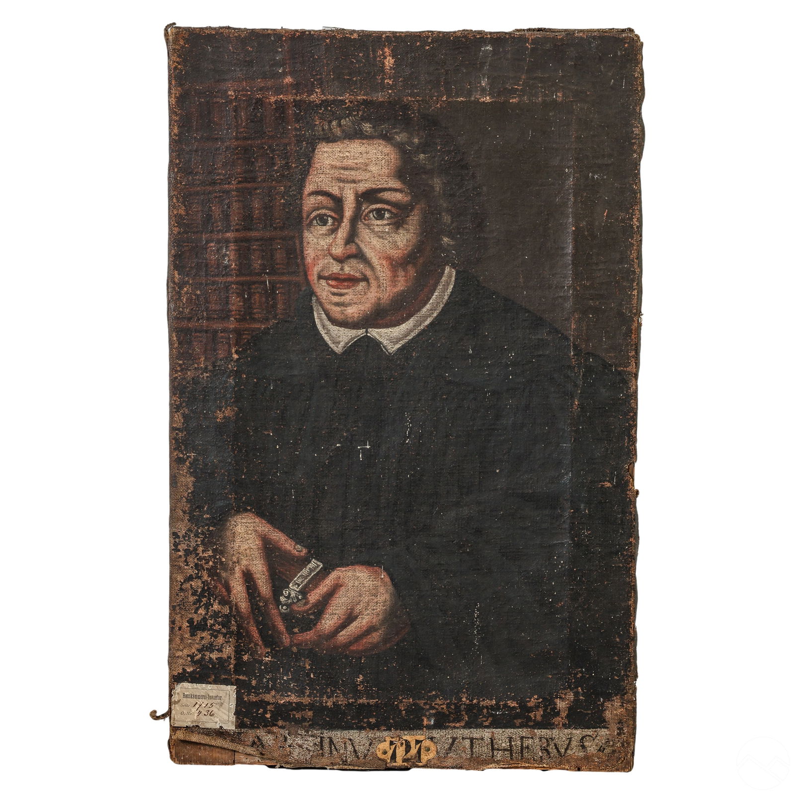 ANTIQUE MARTIN LUTHER OIL