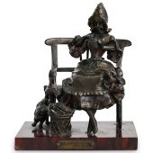 ANTIQUE MAXIM FRENCH BRONZE MI