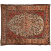 ANTIQUE MAYLAYER MISHAN RUG<br