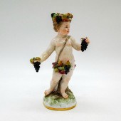 ANTIQUE MEISSEN PORCELAIN FIGU