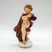 ANTIQUE MEISSEN PORCELAIN FIGU
