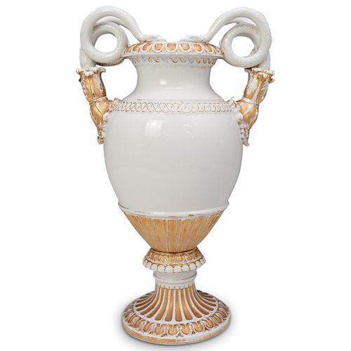 ANTIQUE MEISSEN SERPENT