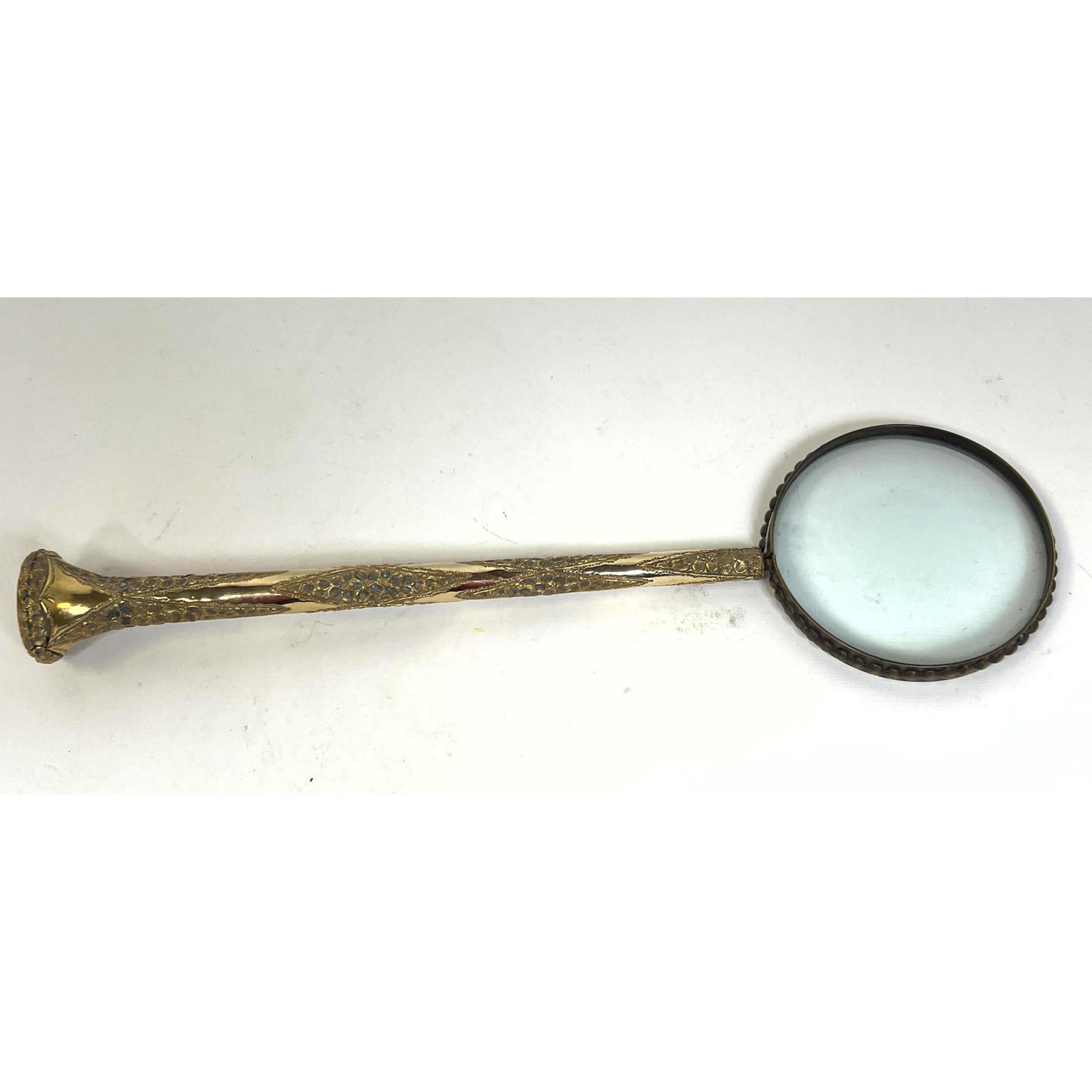 Antique Metal Handled Magnifying
