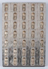 ANTIQUE METAL PEANUT CHOCOLATE