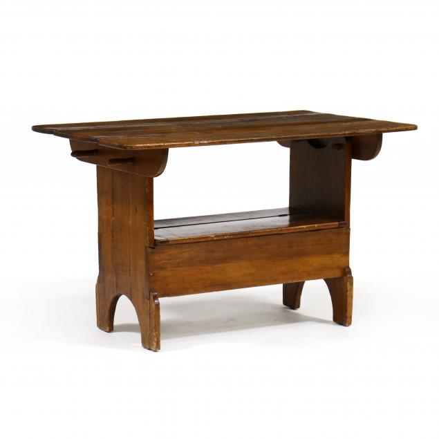 ANTIQUE MID-ATLANTIC PIN-TOP