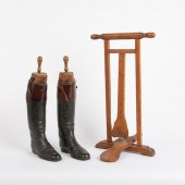 ANTIQUE MILITARY RIDING BOOTS