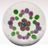 ANTIQUE MILLEFIORI PAPERWEIGHT