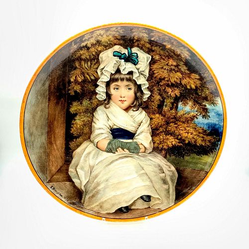 ANTIQUE MINTON LARGE FAIENCE