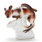 ANTIQUE MODEL OF A JERBOA NIBB