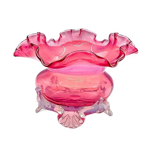 ANTIQUE MOUNT WASHINGTON GLASS