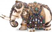 ANTIQUE MUGHAL GEM-SET JEWELED