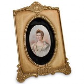 ANTIQUE NAPOLEON PORTRAIT PORC