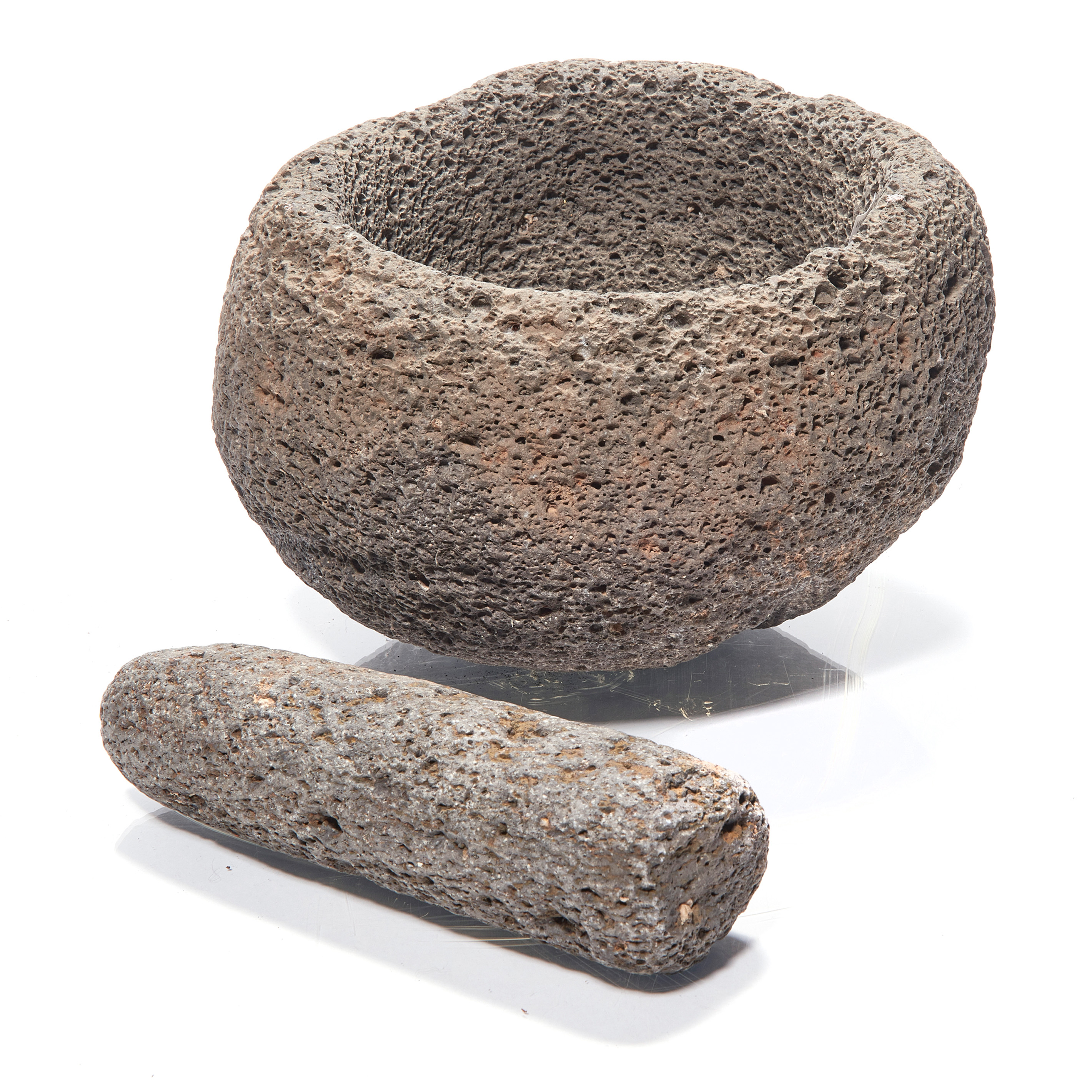 ANTIQUE NATIVE AMERICAN BASALT /