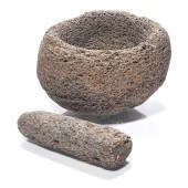 ANTIQUE NATIVE AMERICAN BASALT