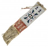 ANTIQUE NATIVE AMERICAN BEADED