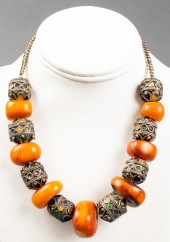 ANTIQUE NATURAL BALTIC AMBER &