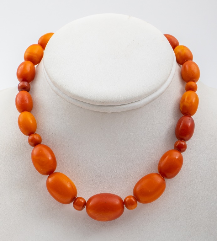 ANTIQUE NATURAL BALTIC AMBER BEAD