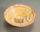 ANTIQUE NEAR EASTERN HAND-PAIN