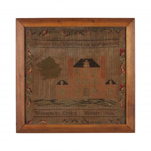 ANTIQUE NEEDLEWORK  Worked in multi