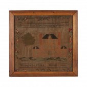 ANTIQUE NEEDLEWORK  Worked in
