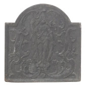 ANTIQUE NEOCLASSICAL CAST IRON